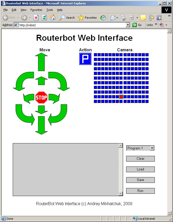 Routerbot Web Interface